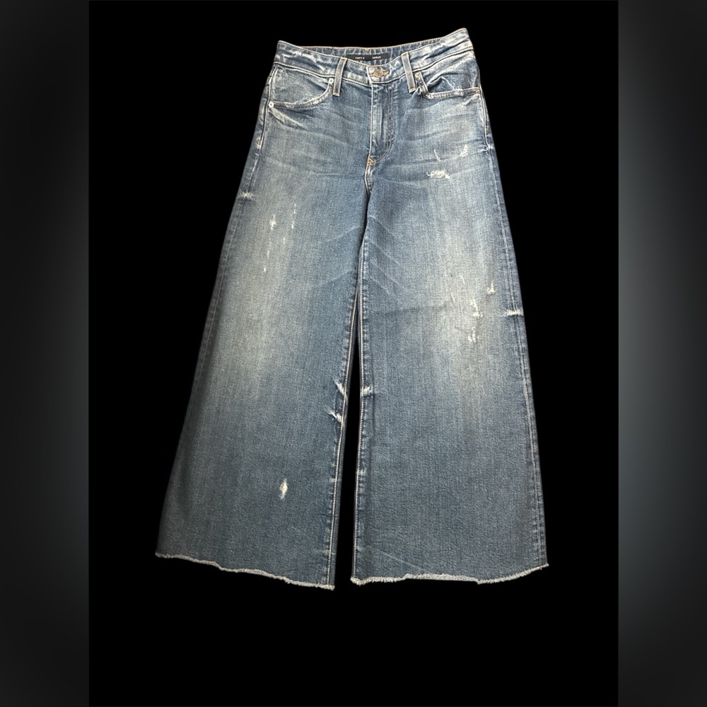 Coût De La Liberté Wide Leg Crop Jeans